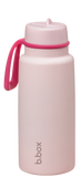 B.Box Insulated Flip Top 1 Litre Bottle - Pink Paradise