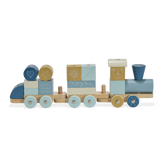 Moover Toys Essentials Block Train – Blue