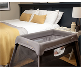 SILVER CROSS SLUMBER TRAVEL COT CARBON+ Free Newborn Sheet Value $79.95