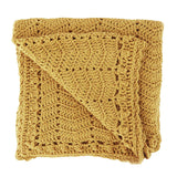 OB Designs Turmeric Crochet Baby Blanket