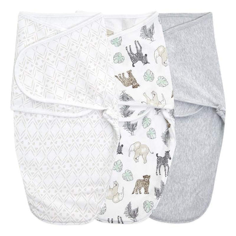 Aden & Anais Essentials wrap swaddle 3pack - Toile 4-6M