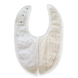 Fibre for Good Undyed Organic Cotton Adjustable Bib