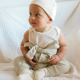 Fibre for Good Undyed Organic Cotton Sleeveless Bodysuit