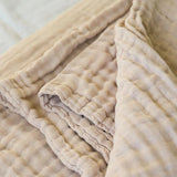 Fibre for Good Undyed Organic Cotton Muslin Blanket