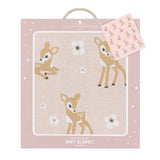 Living Textiles Whimsical Blanket - Fawn