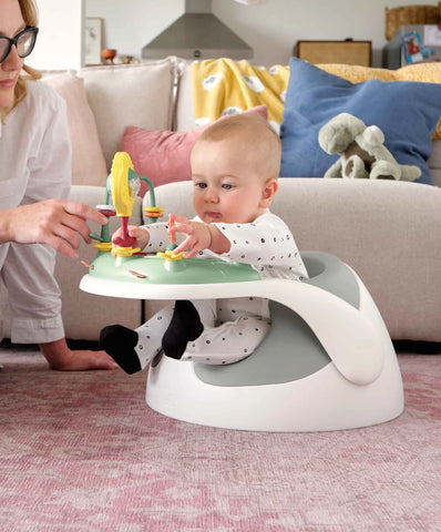 Mamas & Papas Baby Snug Floor Seat With Activity Tray + Free Splash Mat