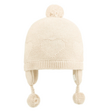 Toshi Organic Earmuff Beanie - Hearts