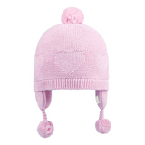 Toshi Organic Earmuff Beanie - Hearts