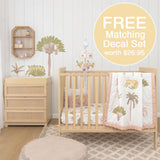Lolli Living 4-piece Nursery Set - Tropical Mia + Free matching decal set