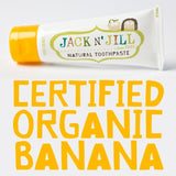 Jack n Jill Natural Calendula Toothpaste - Banana