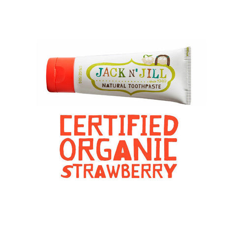 Jack n Jill Natural Calendula Toothpaste - Strawberry