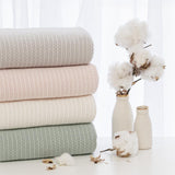 Living Textiles Organic Cellular Blanket - Cot