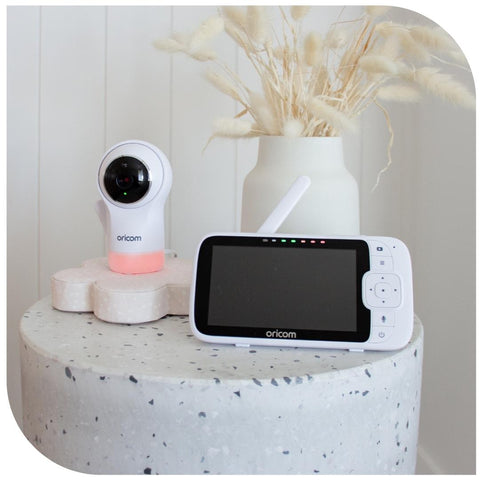 Oricom Nursery Pal Glow+ 5" Smart HD Baby Monitor