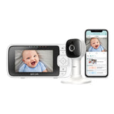 Oricom Nursery Pal 4.3" Smart HD Baby Monitor