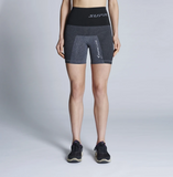 Supacore Post-Natal Compression and Recovery Shorts - Grey/ Black Waist (Special Order)