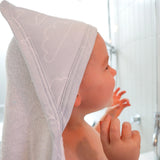 Bubba Blue Nordic 2pk Hooded Towel - Dusty Sky/Mint