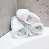 Bubba Blue Nordic 4pk Wash Cloths - Dusty Sky/Mint