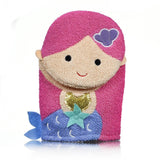 Star and Rose Smittens Bath Mitts - Assorted Designs