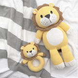 Living Textiles Knitted Soft Toy - Leo Lion