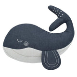 Lolli Living Cotton Knit Cushion - Whale