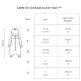 Love to Dream Sleep Suit 2.5 tog