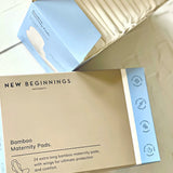 New Beginnings Bamboo Maternity Pads 24 Pack