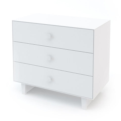 Oeuf Merlin 3 Drawer Dresser Rhea Base - White