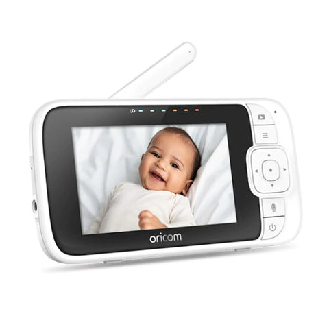 Oricom Nursery Pal 4.3" Smart HD Baby Monitor With Cot Stand
