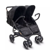 Valco Baby Snap Duo Stroller - Black Beauty + Bevi Cup Holder Pre Order June