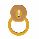 Trixie Natural Rubber Round Teether - Mr Lion